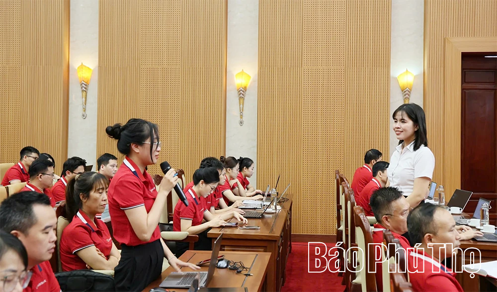 Agribank Chi nhánh Phú Thọ nâng cao năng lực ứng dụng AI