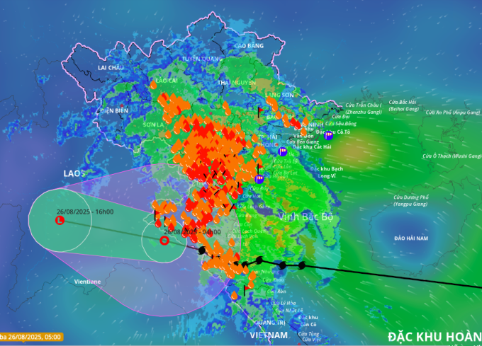 Bão Kajiki suy yếu thành áp thấp nhiệt đới
