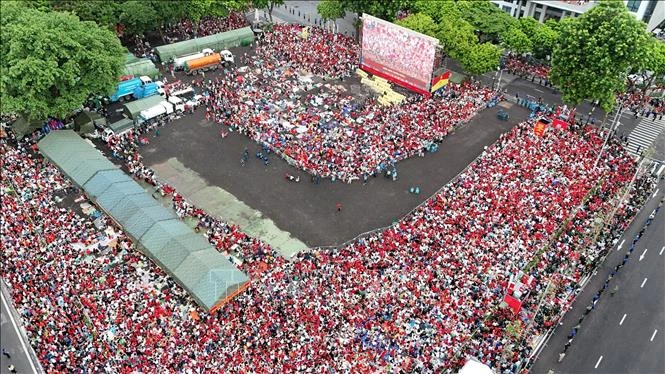 Tổng duyệt lễ diễu binh, diễu hành sự kiện A80