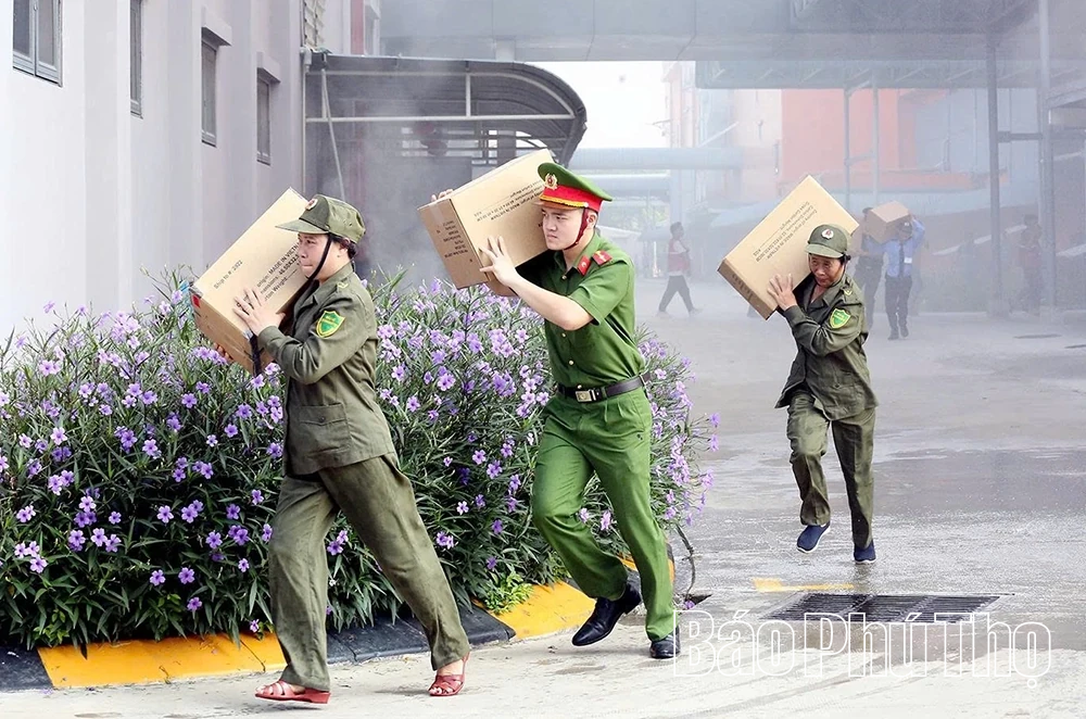 Diễn tập chữa cháy, cứu nạn quy mô lớn năm 2025