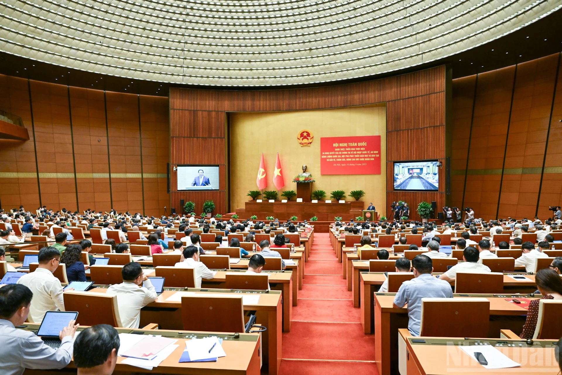 Tổng Bí thư Tô Lâm dự Hội nghị toàn quốc quán triệt, triển khai thực hiện 4 Nghị quyết của Bộ Chính trị