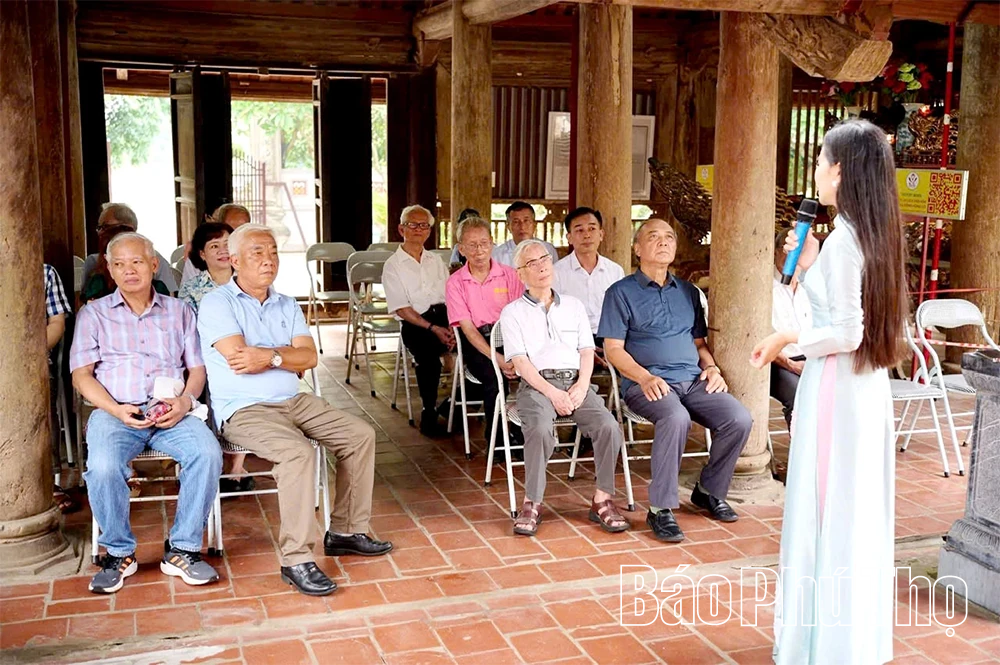 Tổ hợp tác dịch vụ du lịch cộng đồng Hùng Lô góp phần gìn giữ, lan tỏa văn hóa Đất Tổ