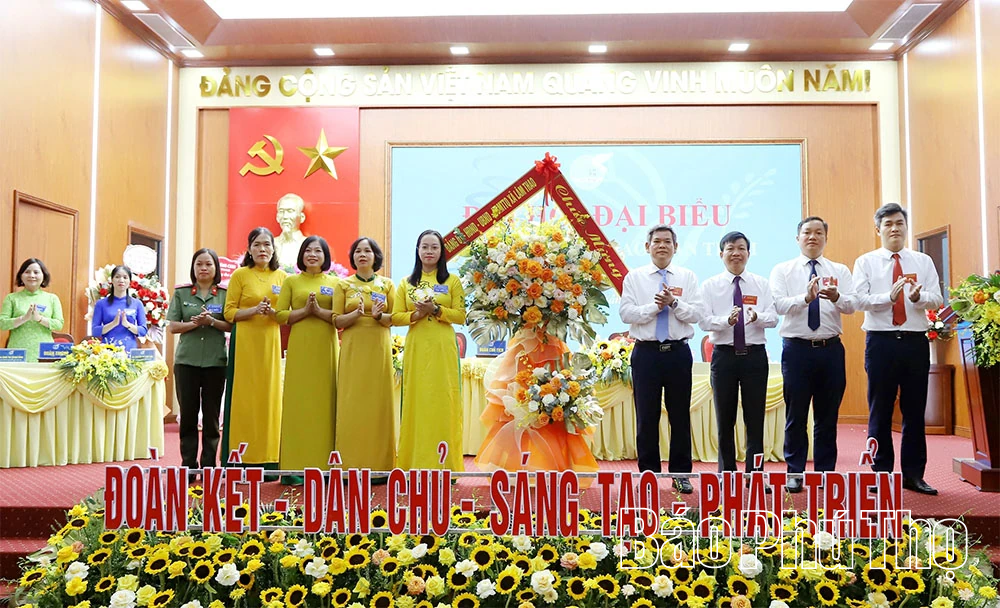 Đại hội đại biểu phụ nữ xã Lâm Thao lần thứ I, nhiệm kỳ 2025-2030