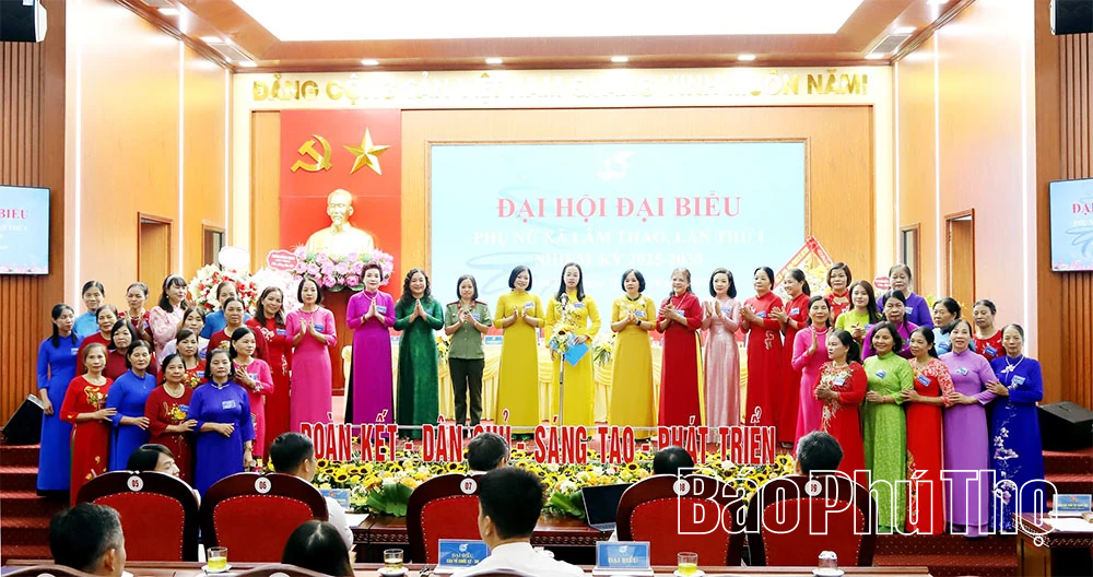 Đại hội đại biểu phụ nữ xã Lâm Thao lần thứ I, nhiệm kỳ 2025-2030