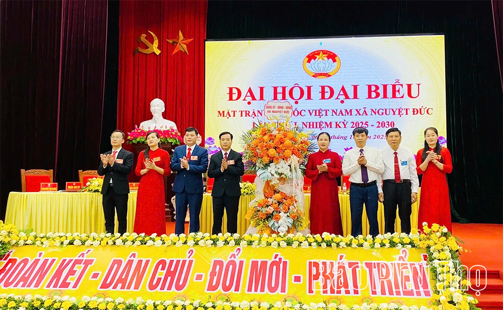 Đại hội đại biểu Mặt trận Tổ quốc xã Nguyệt Đức lần thứ I, nhiệm kỳ 2025 - 2030