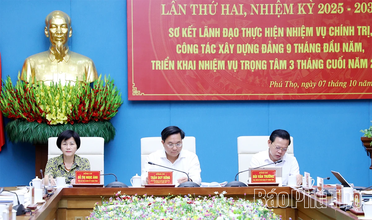 Hội nghị Ban Chấp hành Đảng bộ UBND tỉnh lần thứ Hai, nhiệm kỳ 2025-2030