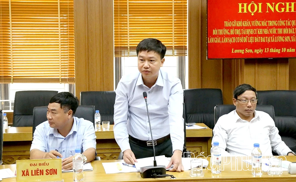 Phó Chủ tịch UBND tỉnh Phan Trọng Tấn chủ trì hội nghị tháo gỡ khó khăn trong công tác quản lý đất đai