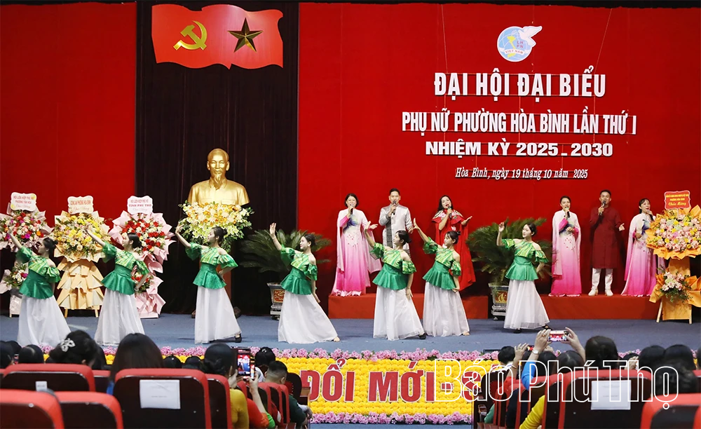 Đại hội đại biểu Phụ nữ phường Hòa Bình lần thứ I