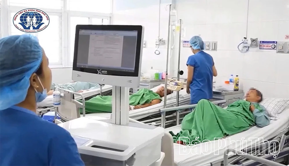 Phú Thọ: 60/60 cơ sở y tế đã hoàn thành triển khai hồ sơ bệnh án điện tử