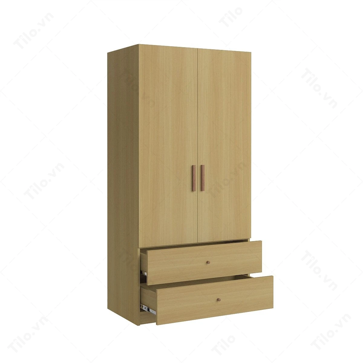 5 Mẫu tủ quần áo 2 cánh được ưa chuộng nhất hiện nay
