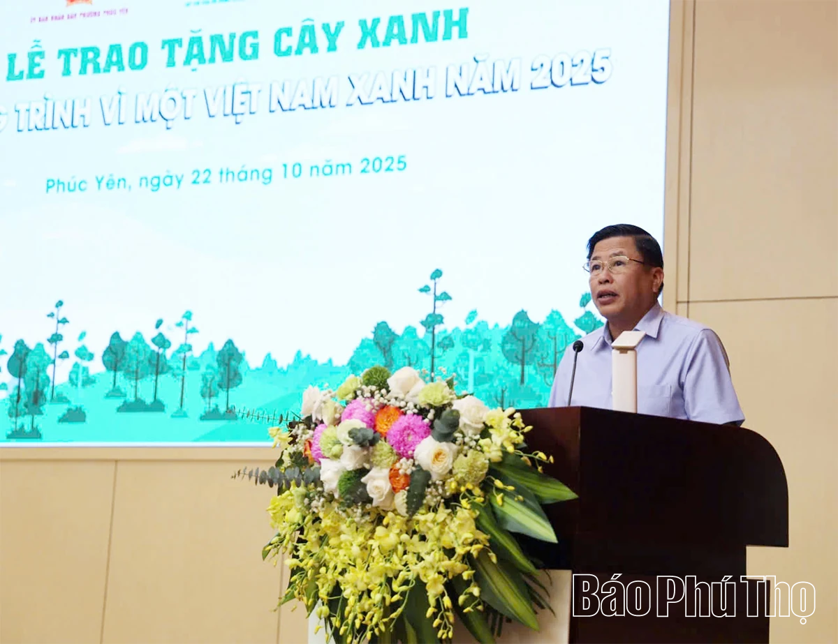 Phát động Chương trình “Vì một Việt Nam xanh” năm 2025