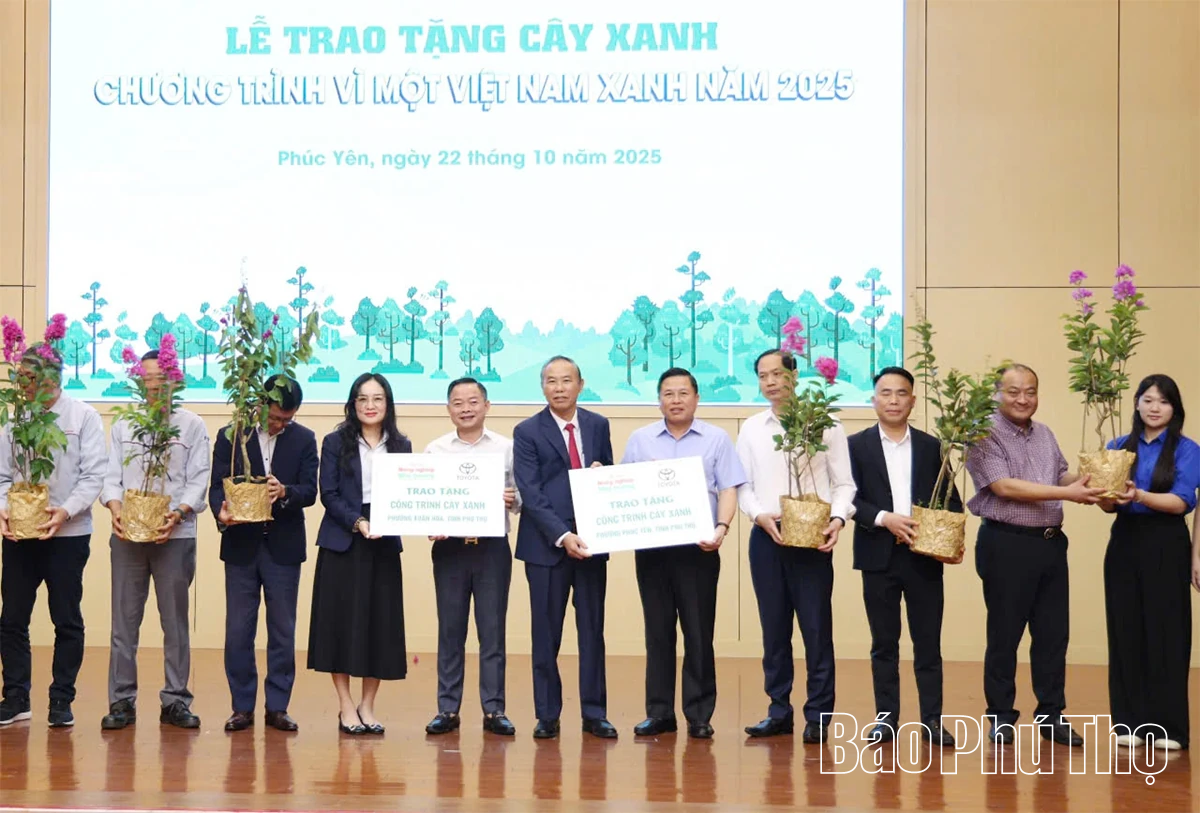 Phát động Chương trình “Vì một Việt Nam xanh” năm 2025