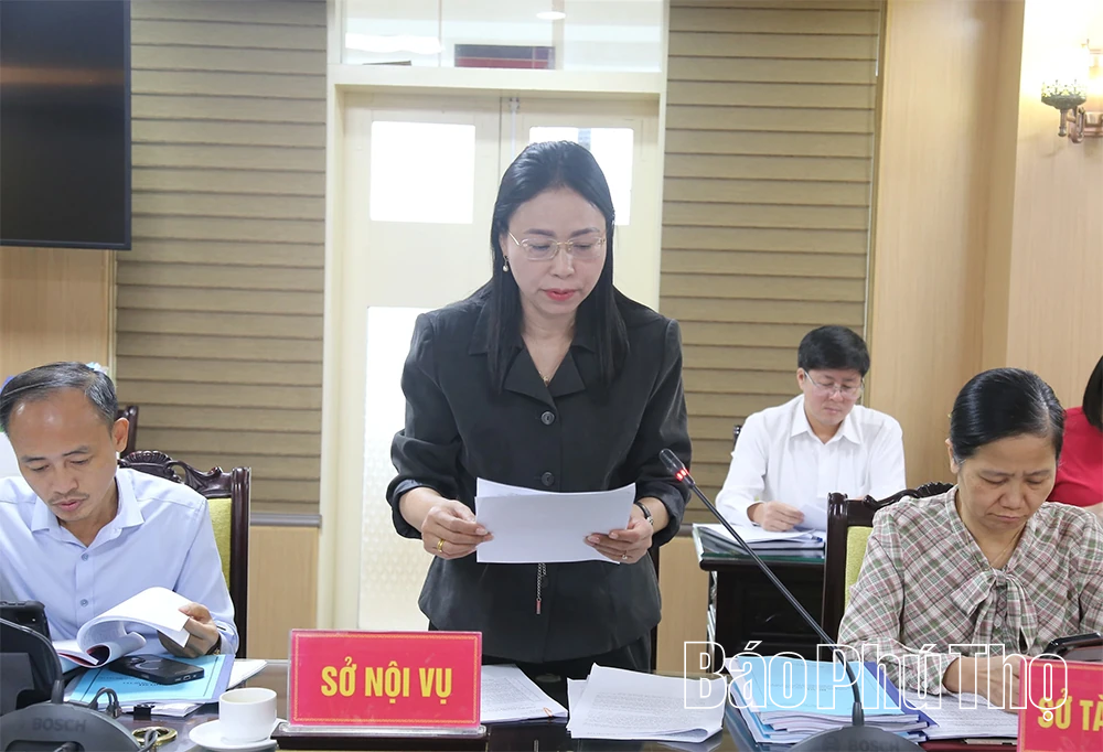 Ban Văn hóa - Xã hội thẩm tra các nội dung trình tại Kỳ họp thứ Ba, HĐND tỉnh