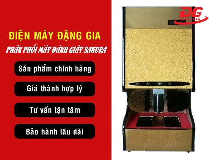 Máy đánh giày Sakura: Hiện đại, Sạch nhanh, Giá tốt