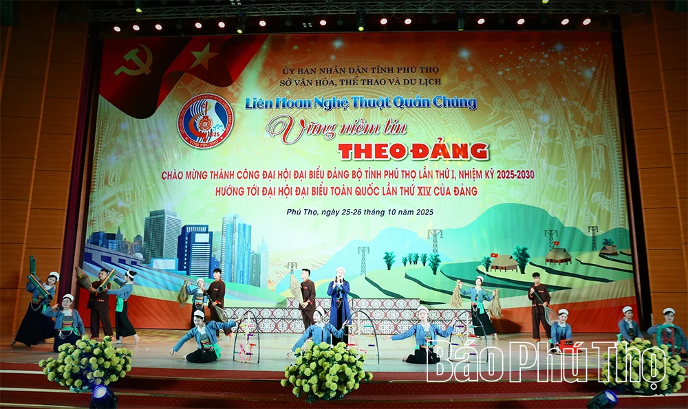 Liên hoan Nghệ thuật quần chúng tỉnh thành công tốt đẹp