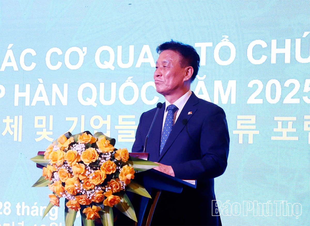 Kết nối sâu sắc hơn quan hệ đối tác giữa các cơ quan, tổ chức và doanh nghiệp Hàn Quốc với tỉnh Phú Thọ