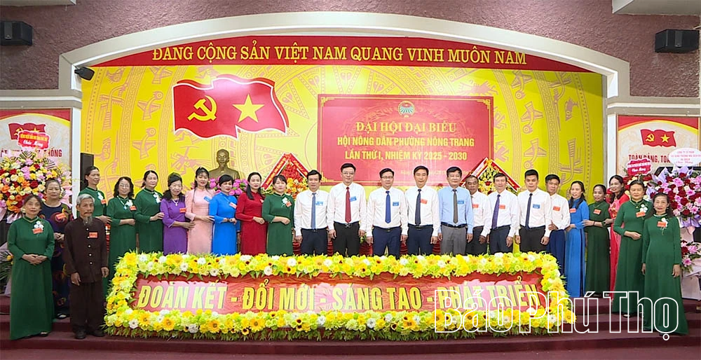 Đại hội đại biểu Hội Nông dân phường Nông Trang lần thứ I, nhiệm kỳ 2025-2030