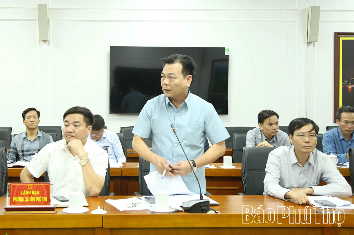 Phó Chủ tịch UBND tỉnh Quách Tất Liêm cho ý kiến về một số dự án giao thông trọng điểm