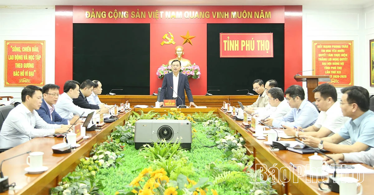 Phó Chủ tịch UBND tỉnh Quách Tất Liêm cho ý kiến về một số dự án giao thông trọng điểm