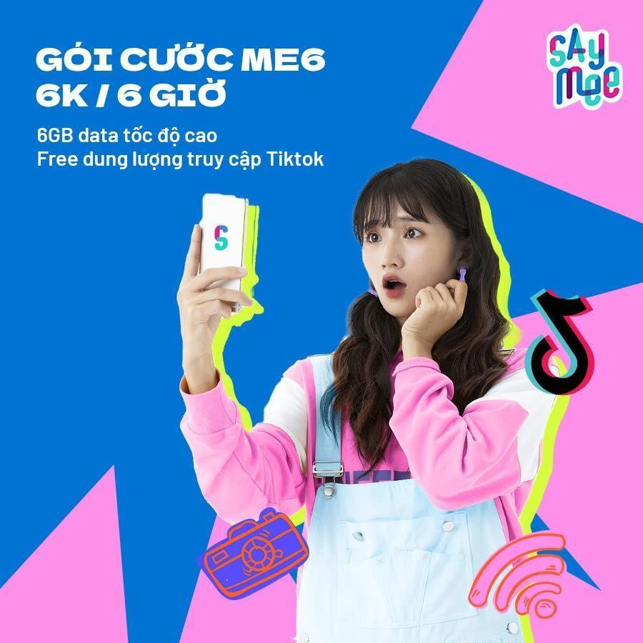 Saymee cực “tâm lý” khi triển khai gói cước theo giờ chỉ từ 5K có ngay dung lượng lên tới 6GB