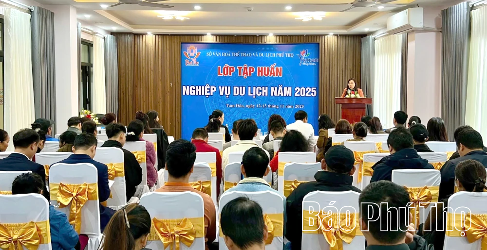 Tập huấn nghiệp vụ du lịch năm 2025