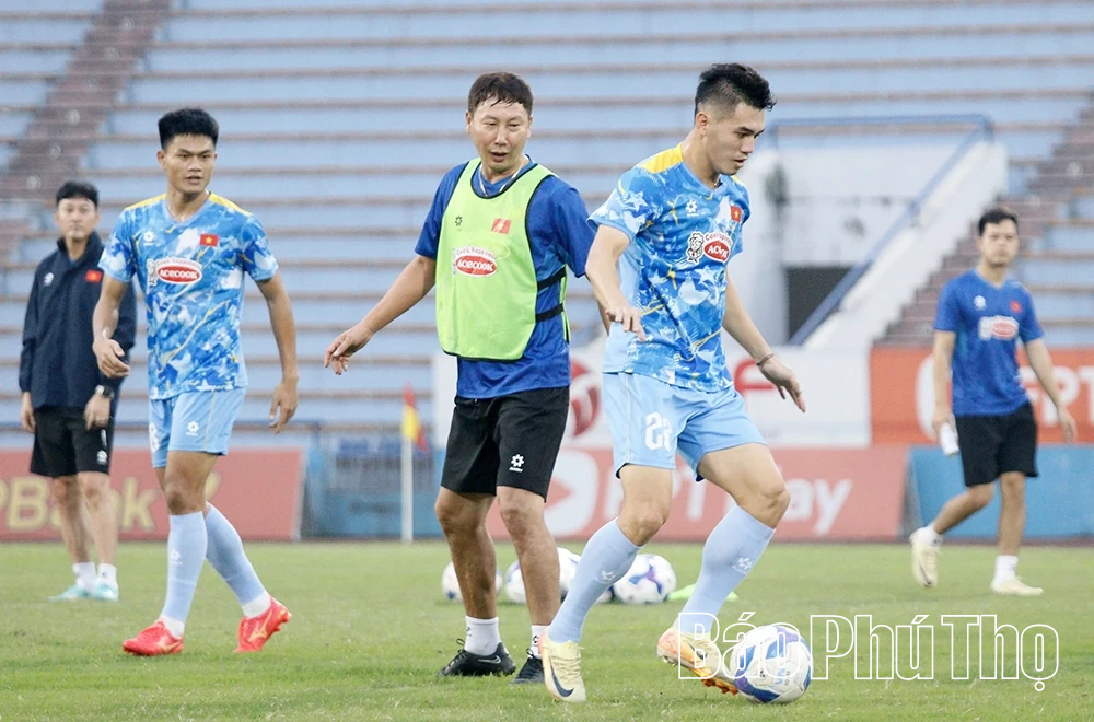 Đội tuyển Việt Nam hội quân tại Phú Thọ chuẩn bị cho Vòng loại Asian Cup 2027