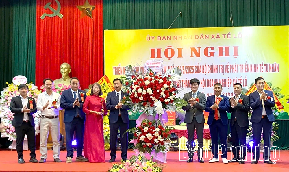 Triển khai Nghị quyết 68-NQ/TW và ra mắt Hội Doanh nghiệp xã Tề Lỗ