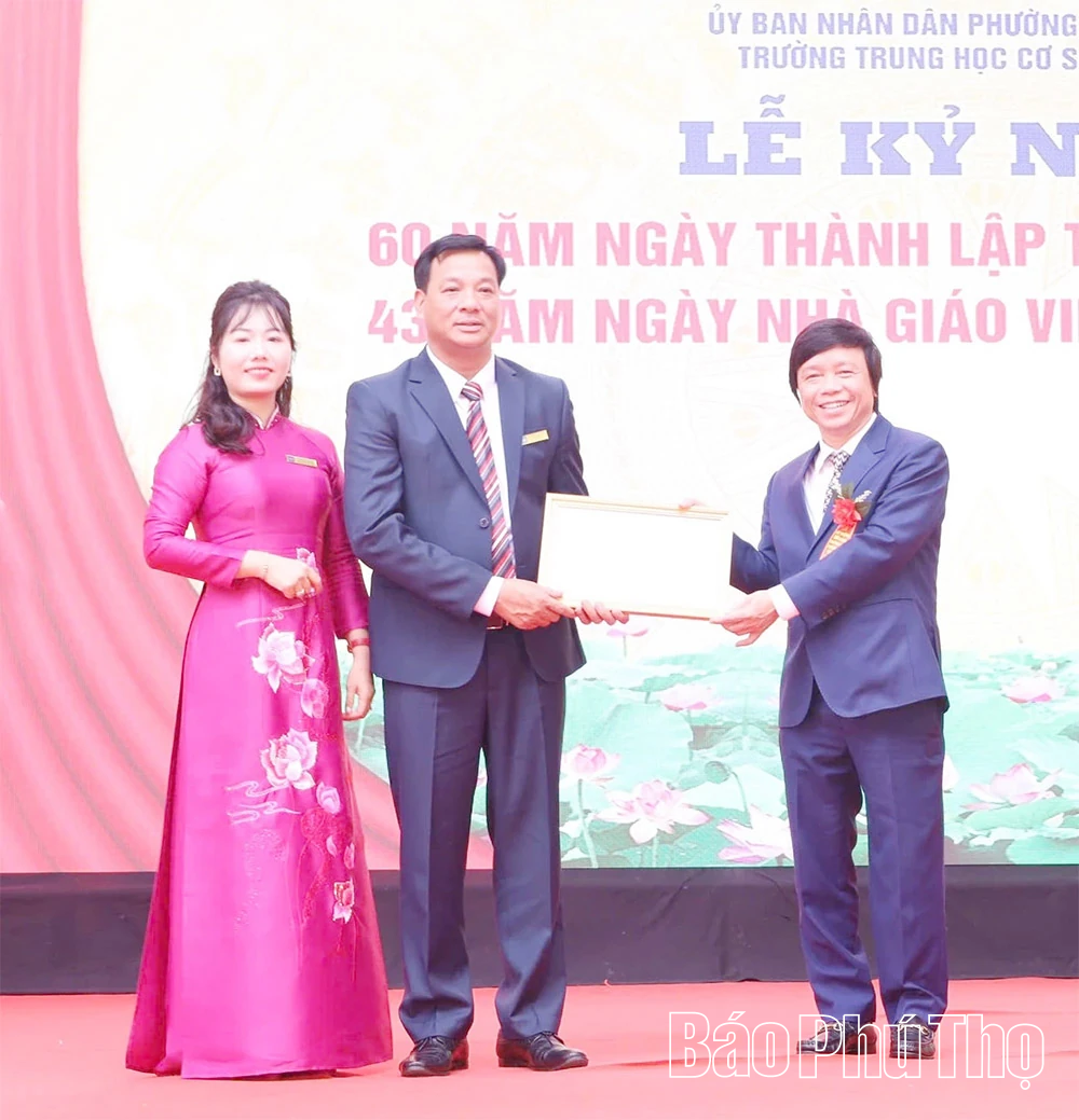 Kỷ niệm 60 năm thành lập Trường THCS Tiên Cát