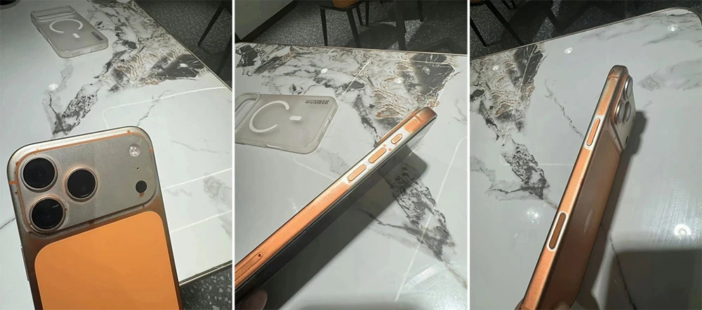 Dùng khăn ướt có thể thổi bay màu iPhone 17 Pro Max
