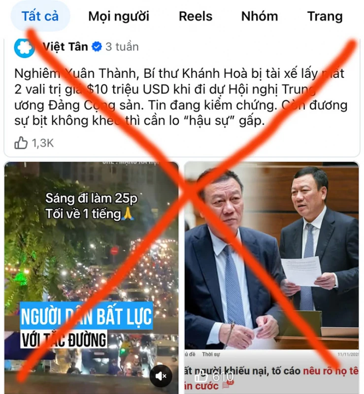 Tạo “trend nhân sự” để câu like, chống phá chế độ (bài 1)