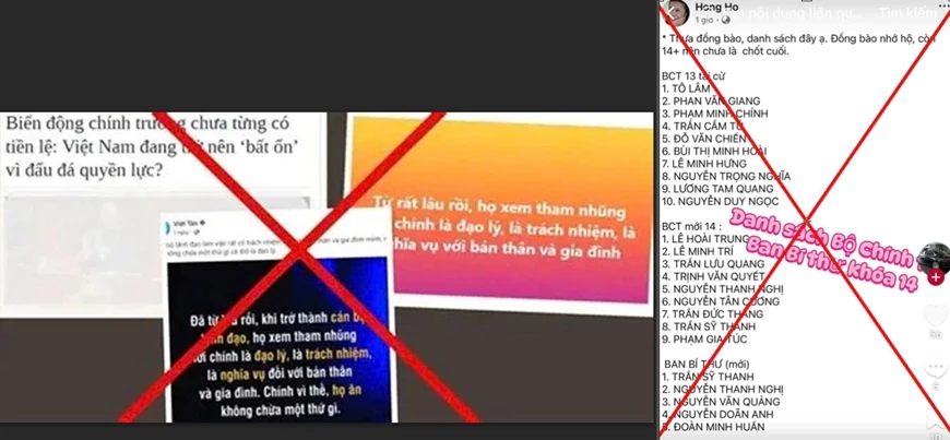 Bài 1: Mưu đồ “bôi đen” cán bộ, phân hóa tổ chức