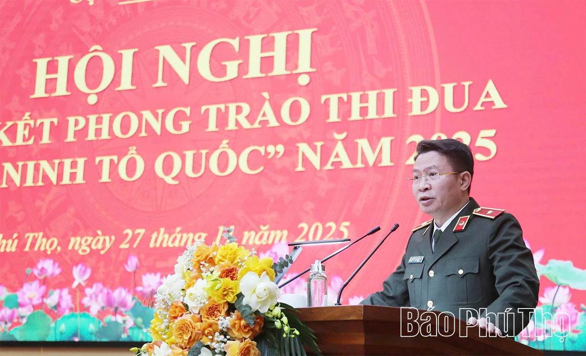 Cụm thi đua số 4, Bộ Công an tổng kết phong trào thi đua “Vì an ninh Tổ quốc” năm 2025