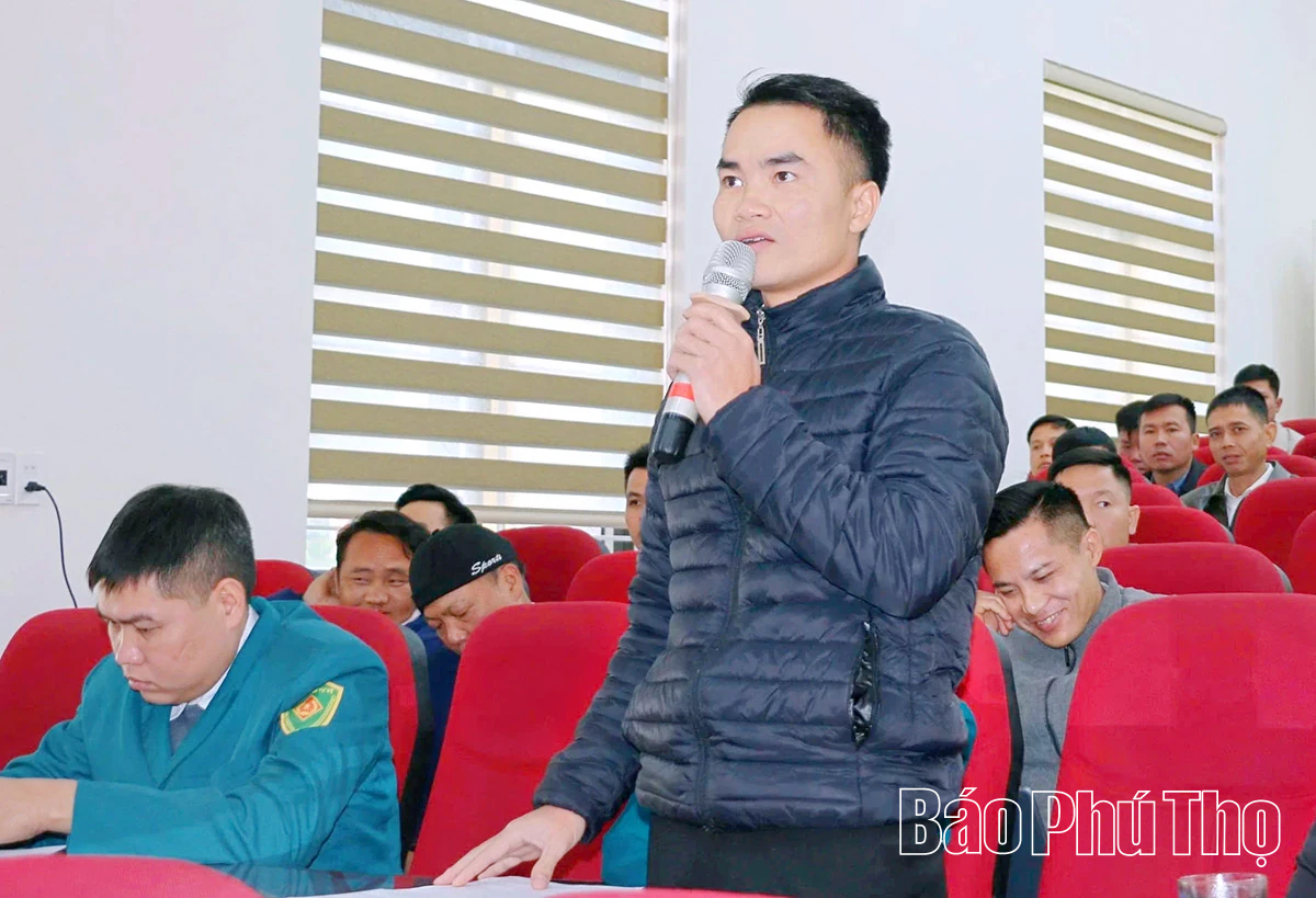 Tiếp xúc cử tri trước Kỳ họp thứ Hai, HĐND tỉnh tại cụm Tân Lạc, Mai Châu