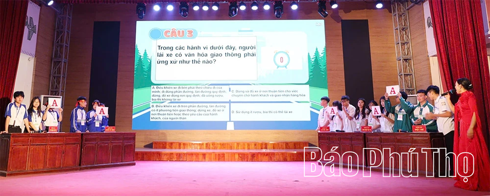 Cuộc thi tuyên truyền giáo dục pháp luật về an toàn giao thông cho học sinh THPT năm 2025
