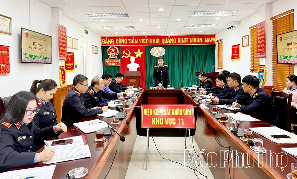Tập huấn chuyên sâu, nâng cao chất lượng công tác kiểm sát