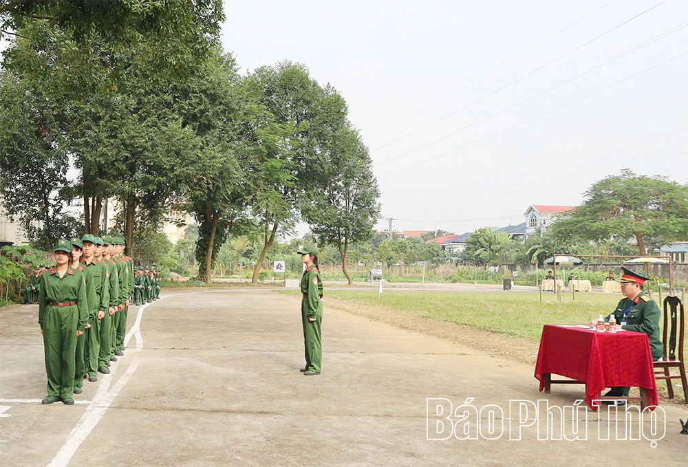 Khai mạc hội thi Giáo dục quốc phòng và An ninh học sinh THPT lần thứ nhất, năm 2025 cụm I