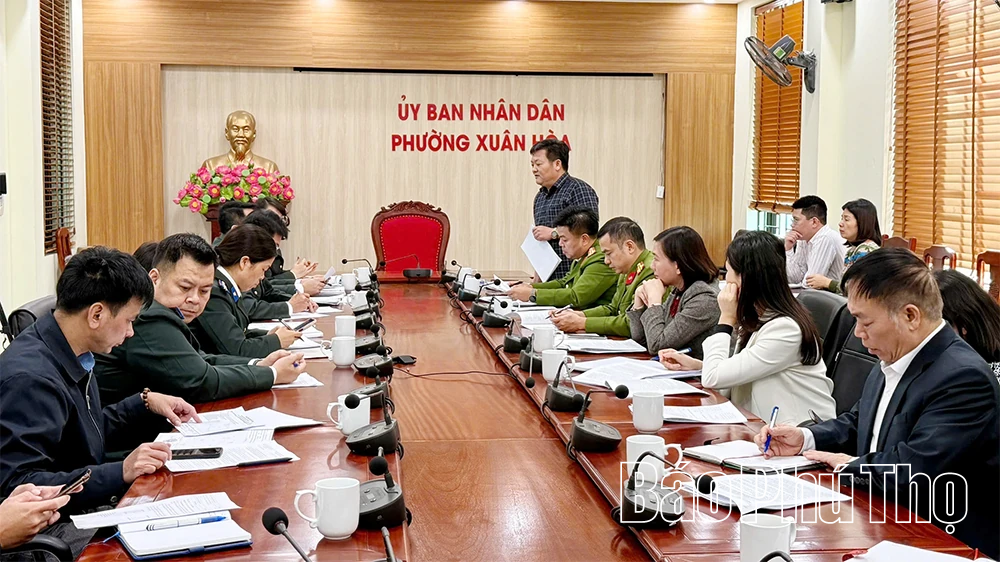 Phòng Thi hành án dân sự khu vực 8 họp bàn chuẩn bị cưỡng chế thi hành án