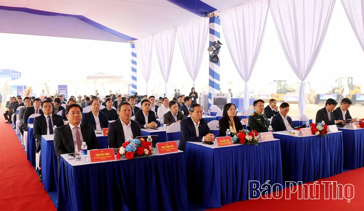 Khởi công Ga Phú Thọ thuộc dự án Đầu tư xây dựng tuyến đường sắt Lào Cai – Hà Nội – Hải Phòng