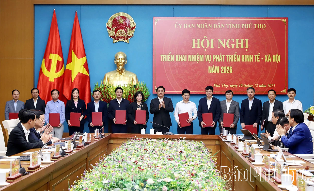 Chung sức, đồng lòng, phấn đấu đạt và vượt 15/15 chỉ tiêu phát triển kinh tế - xã hội năm 2026