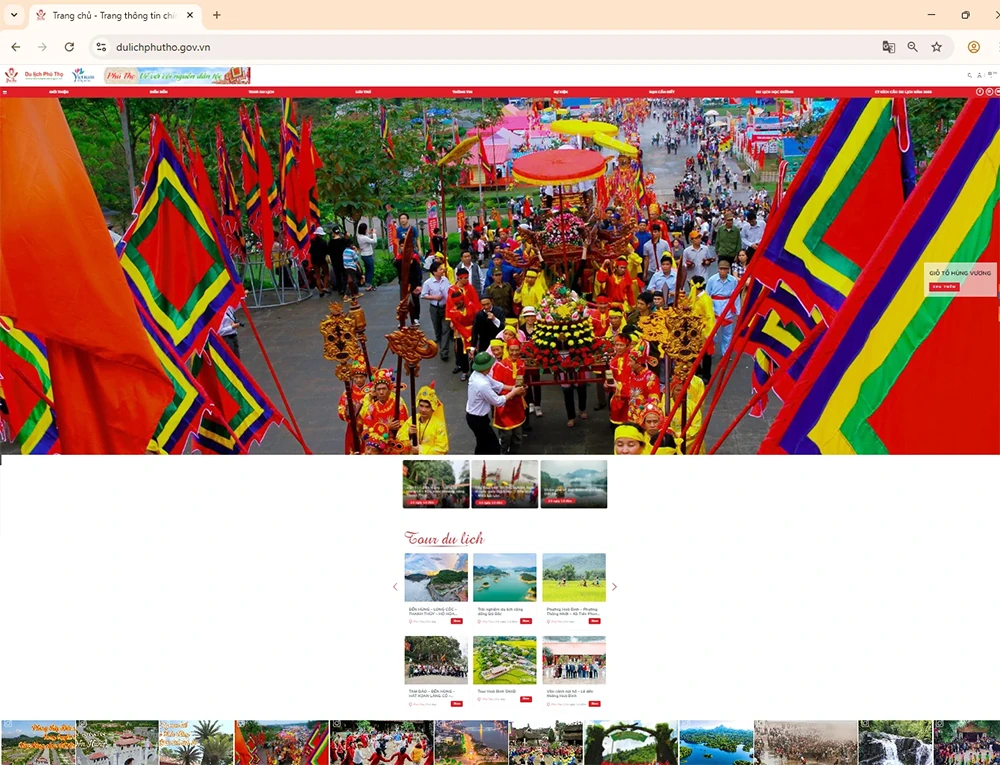 Phú Thọ đón 14,5 triệu lượt du khách trong năm 2025