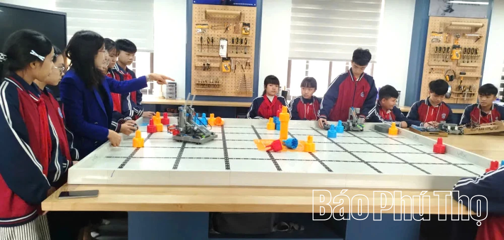 Dấu ấn STEM Innovation Petrovietnam ở Phú Thọ