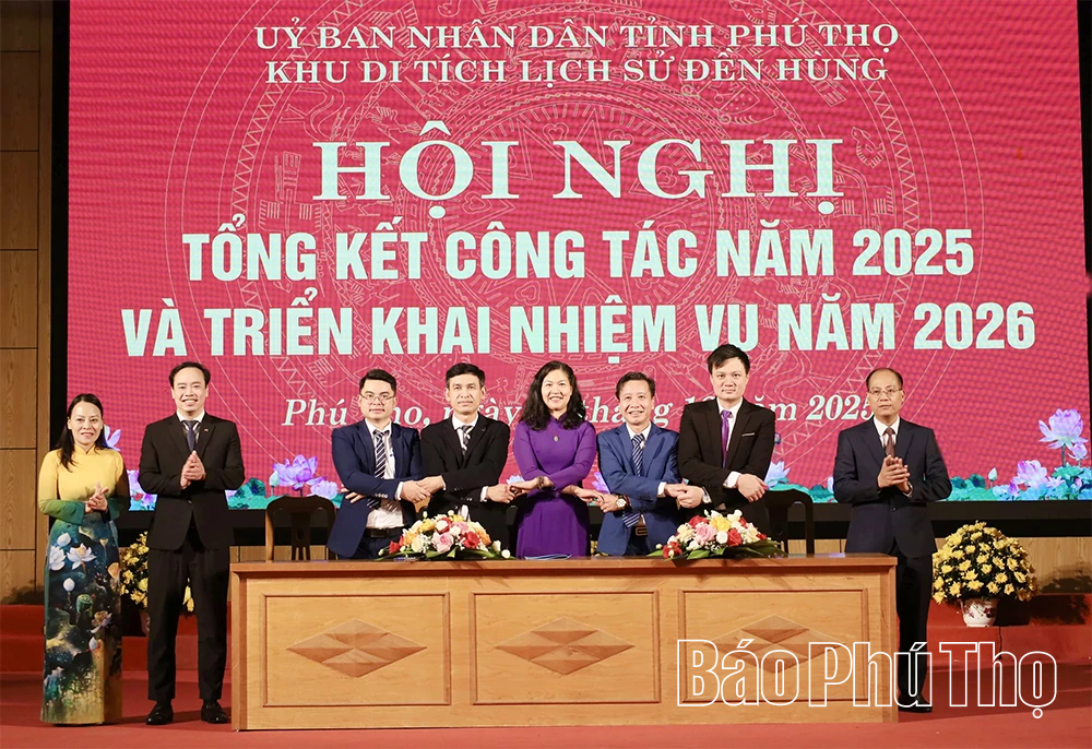 Khu Di tích lịch sử Đền Hùng triển khai nhiệm vụ năm 2026