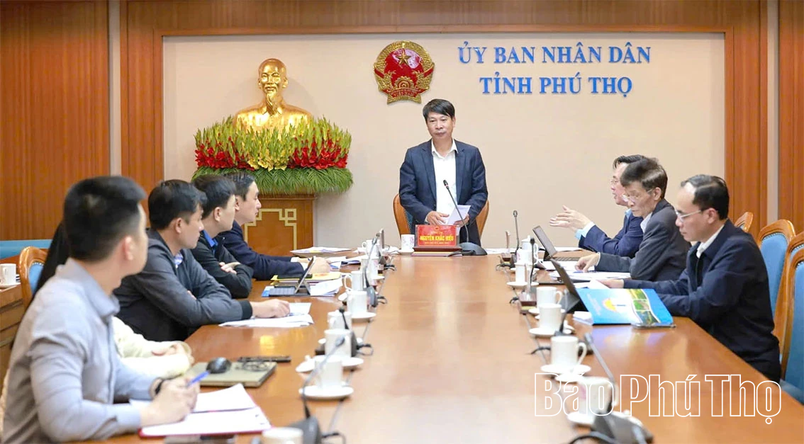 Phó Chủ tịch UBND tỉnh Nguyễn Khắc Hiếu làm việc với Sở Giáo dục và Đào tạo và Trường Đại học Hùng Vương