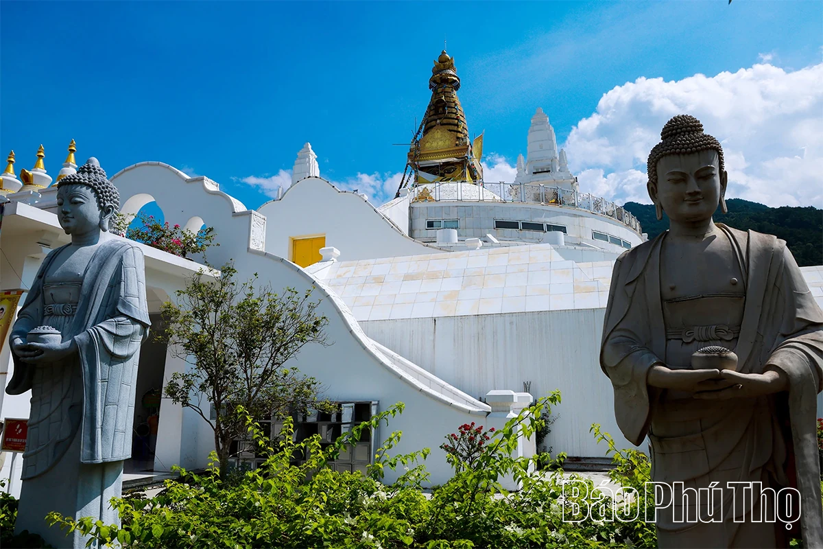 Đại Bảo tháp Mandala Tây Thiên: Điểm nhấn kiến trúc tâm linh của Phú Thọ