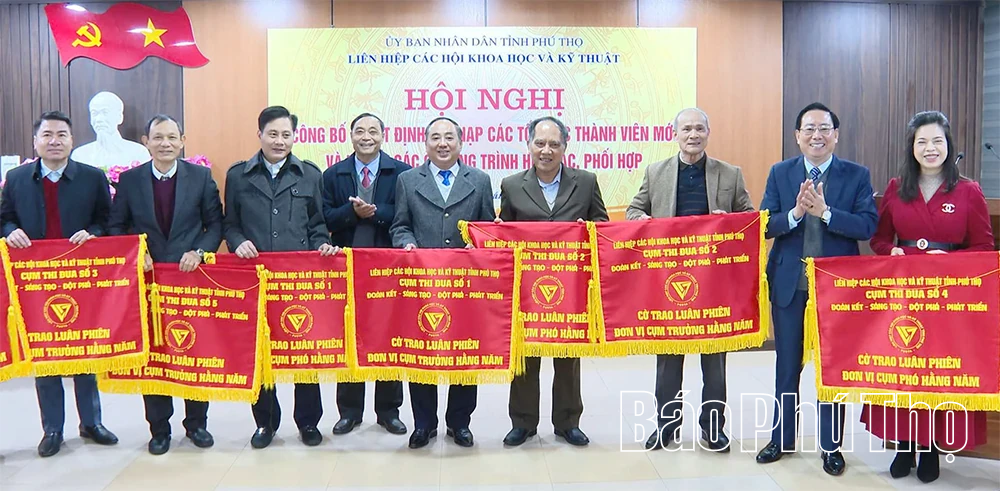 Liên hiệp các Hội Khoa học và Kỹ thuật tỉnh kết nạp tổ chức thành viên mới, ký kết chương trình hợp tác