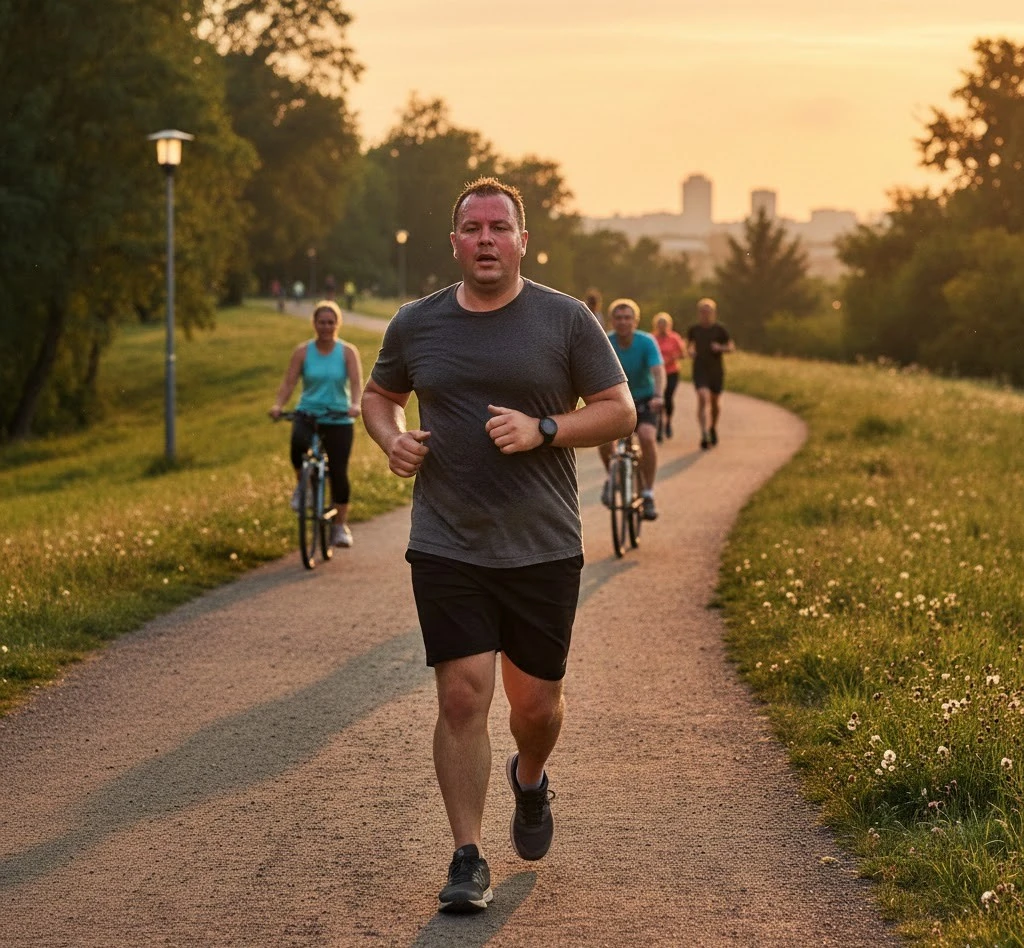 Chạy bộ có đủ để giảm cân ở người thừa cân, béo phì?