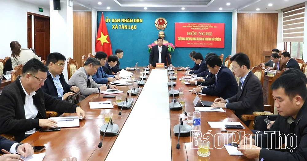 Triển khai nhiệm vụ công tác bầu cử tại đơn vị số 06