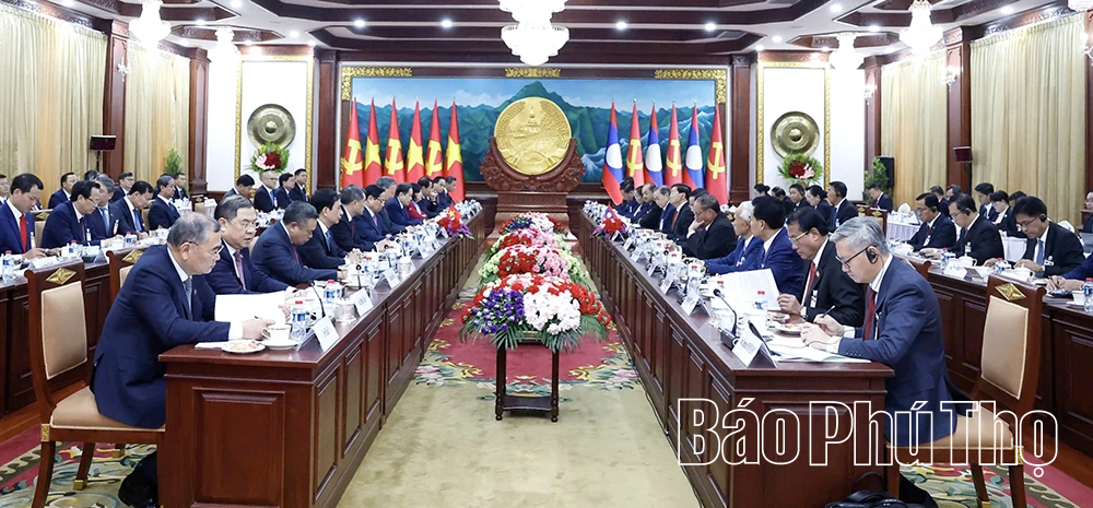 Phú Thọ tăng cường hợp tác địa phương, góp phần củng cố quan hệ hữu nghị vĩ đại, đoàn kết đặc biệt Việt Nam - Lào