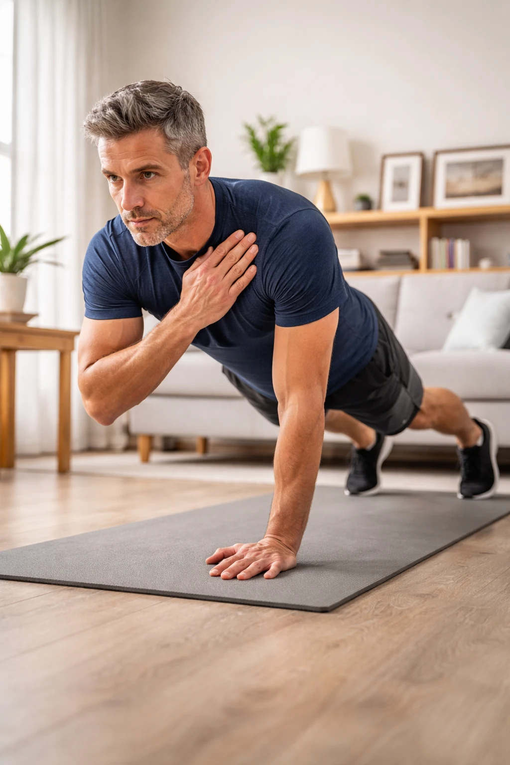 4 bài tập thể dục buổi sáng giúp săn chắc bắp tay hiệu quả hơn tập tạ sau tuổi 50