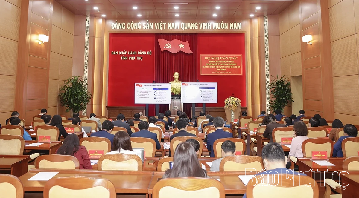 Hội nghị trực tuyến toàn quốc quán triệt Nghị quyết 79 và Nghị quyết 80 của Bộ Chính trị